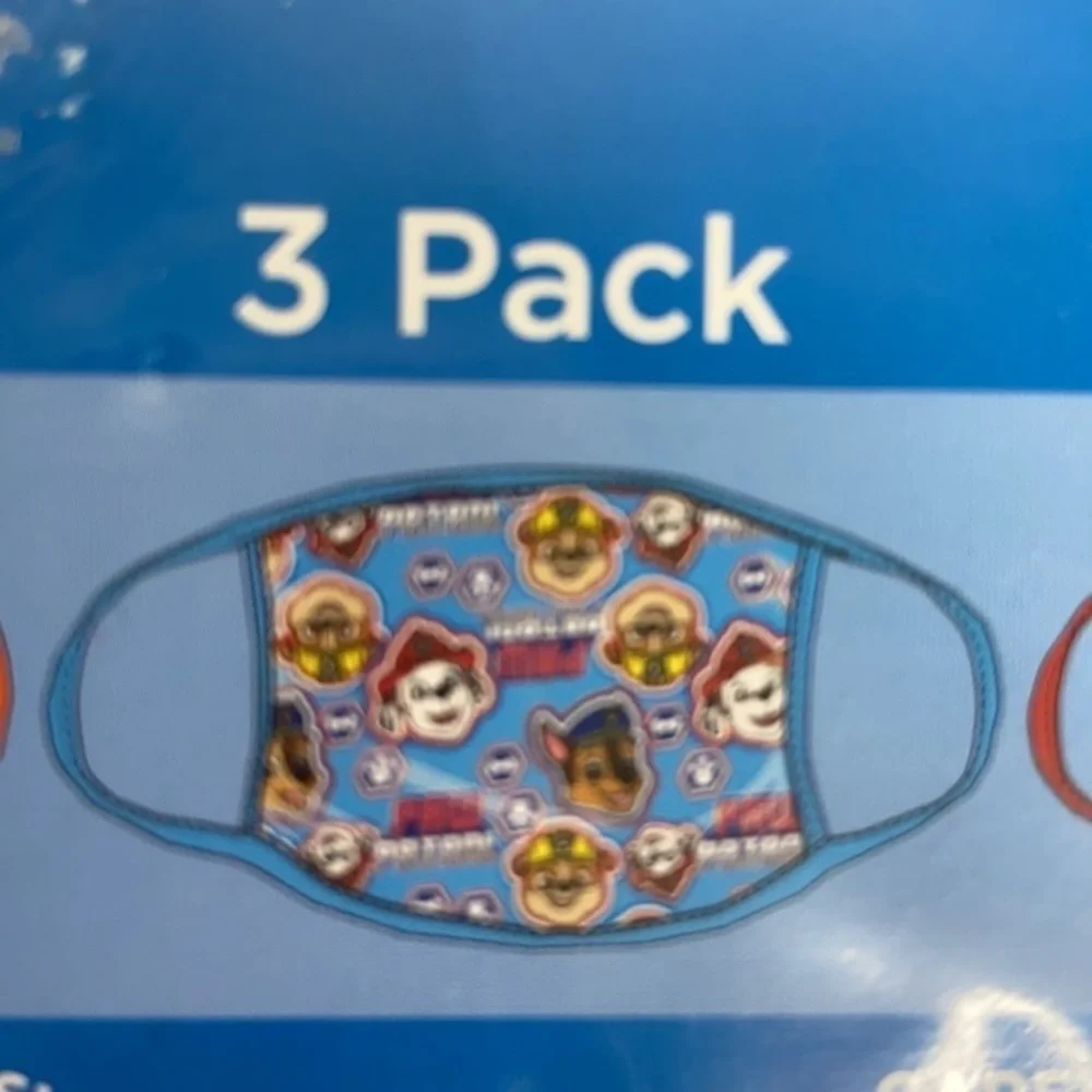 Nickelodeon PAW PATROL WASHABLE Children Face Mask NWT